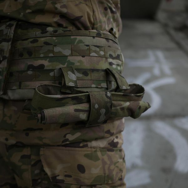 Рулонный подсумок под сброс магазинов (35х25) Militex Cordura original USA Мультикам 3043437383 фото