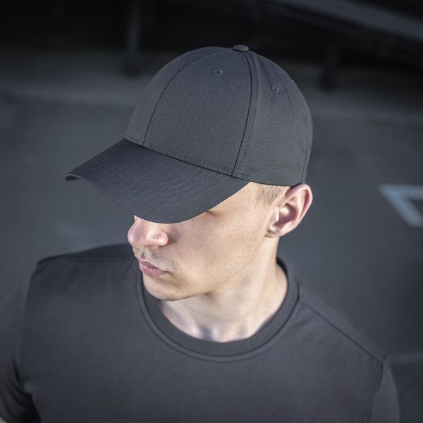 M-Tac бейсболка Elite Flex ріп-стоп Dark Grey 3076908247 фото