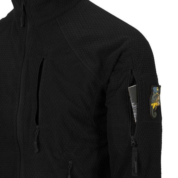 Флисовая кофта Helikon-Tex Alpha Tactical Grid - Black 3014862319 фото