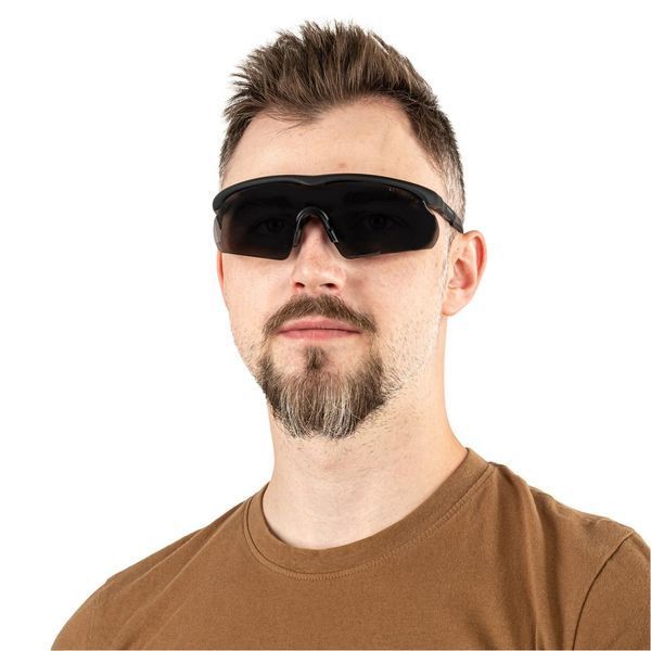 Очки баллистические Swiss Eye Raptor New Black з футляром 1812730632 фото