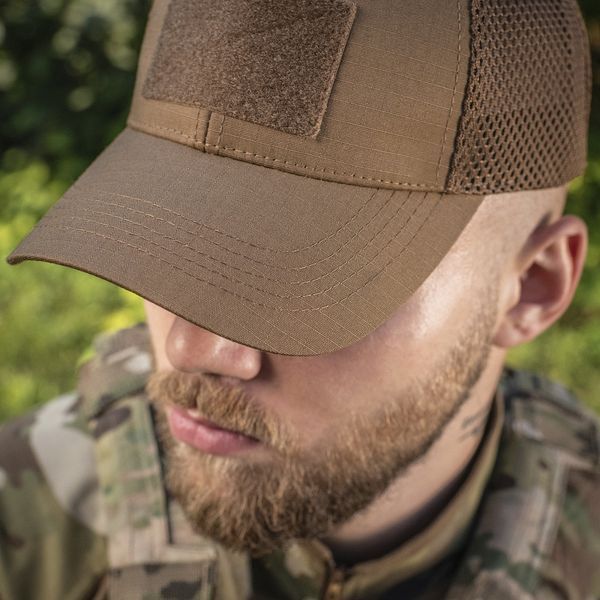 M-Tac бейсболка тактична з сіткою Elite Flex Coyote Brown 3078572794 фото