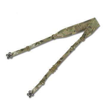 Двоточковий збройовий ремінь з QD антабками M-lok та швидким регулюванням Multicam USA 2647053665 фото