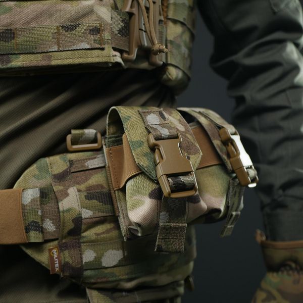 Подсумок для 2 гранат Militex Cordura original USA Мультикам 3043437379 фото