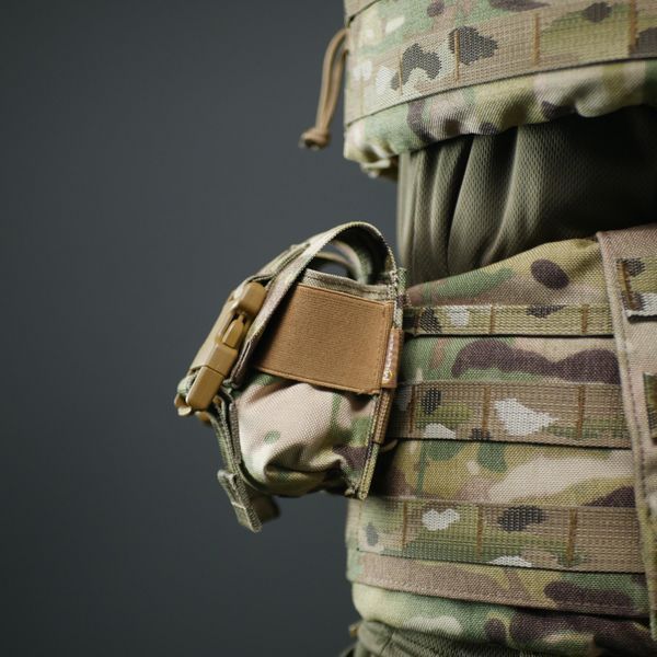 Подсумок для 2 гранат Militex Cordura original USA Мультикам 3043437379 фото
