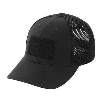 M-Tac бейсболка тактическая с сеткой Elite Flex Black 3078579084 фото