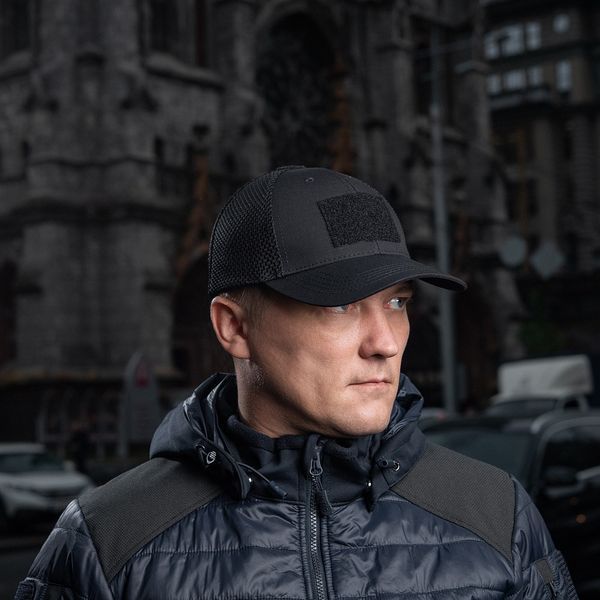 M-Tac бейсболка тактична з сіткою Elite Flex Black 3078579084 фото