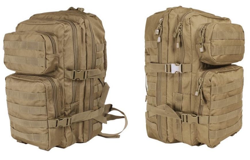 Mil-tec РЮКЗАК Assault pack ВЕЛИКИЙ Койот 253218247 фото