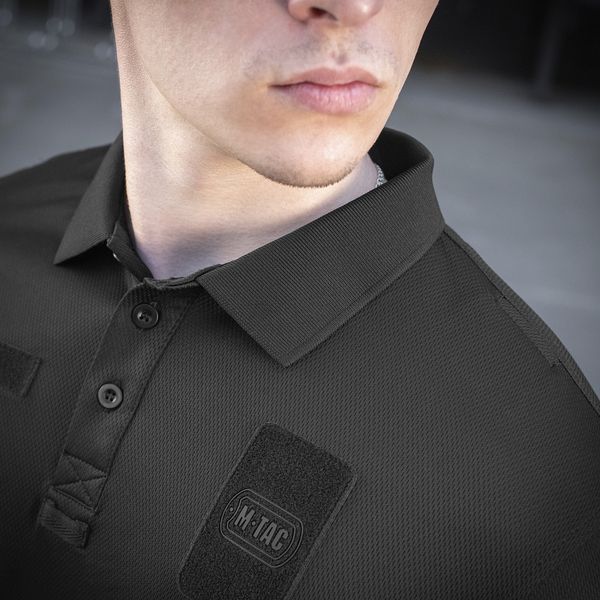 M-Tac поло Elite Tactical Coolmax Black 3075153693 фото