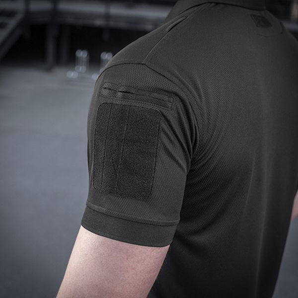 M-Tac поло Elite Tactical Coolmax Black 3075153693 фото