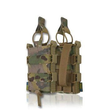 Жорсткий посилений тактичний підсумок Kiborg GU Single Mag Pouch Multicam 2496031943 фото