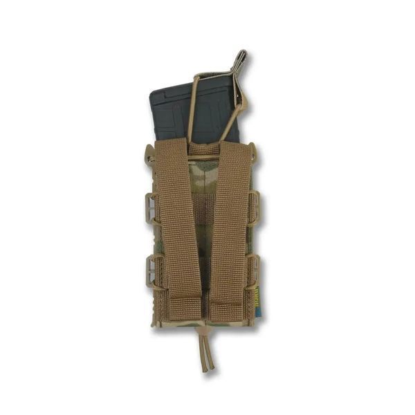 Жорсткий посилений тактичний підсумок Kiborg GU Single Mag Pouch Multicam 2496031943 фото
