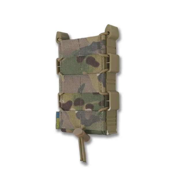 Жорсткий посилений тактичний підсумок Kiborg GU Single Mag Pouch Multicam 2496031943 фото