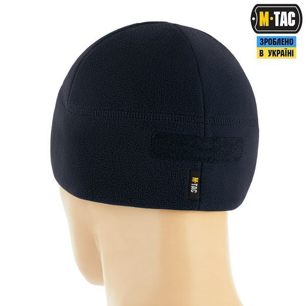 M-TAC ШАПКА WATCH CAP ELITE ФЛІС (320Г/М2) З ЛИПУЧКОЮ DARK NAVY BLUE 2033725517 фото