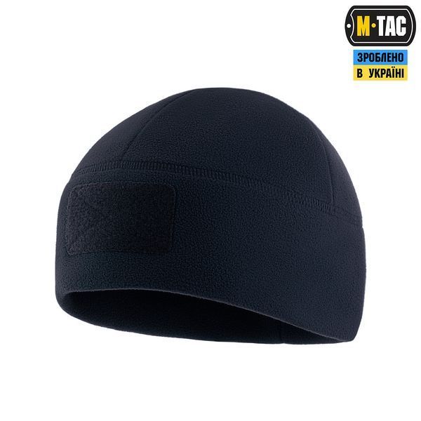 M-TAC ШАПКА WATCH CAP ELITE ФЛІС (320Г/М2) З ЛИПУЧКОЮ DARK NAVY BLUE 2033725517 фото
