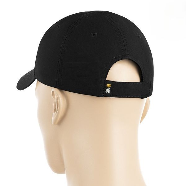 M-Tac бейсболка Elite Flex ріп-стоп Black 3078591577 фото