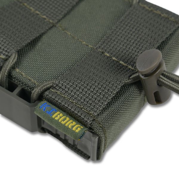 Усиленный подсумок Kiborg GU Single Mag Pouch Хакі 3043437318 фото