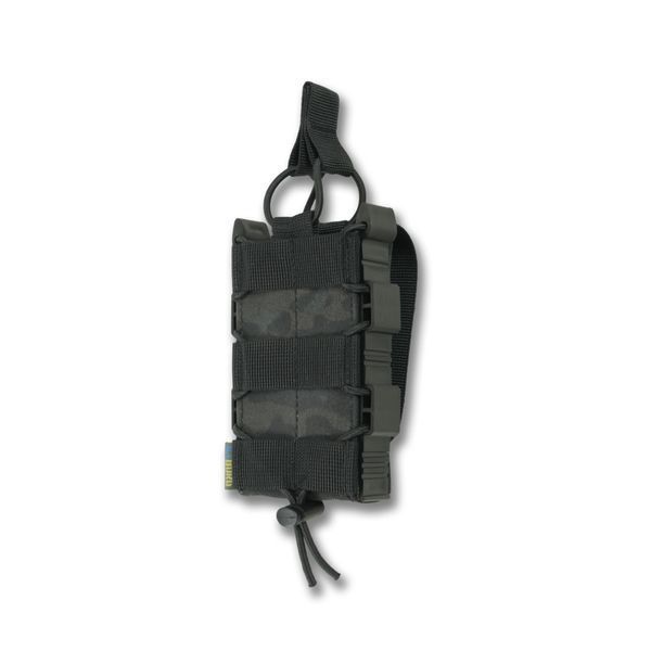 Усиленный подсумок Kiborg GU Single Mag Pouch Черный мультикам 3043437320 фото