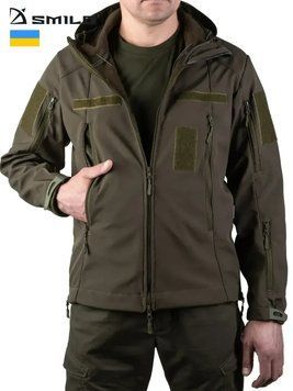 Тактична куртка SMILO soft shell olive 2843677571 фото