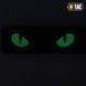 M-TAC НАШИВКА CAT EYES LASER CUT BLACK/СВЕТОНАКОПИТЕЛЬ 1166574081 фото 3