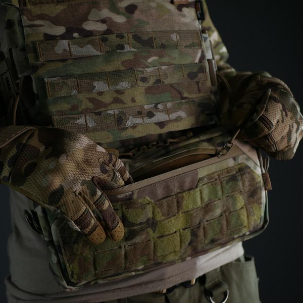 Подсумок под защиту живота Militex Мультикам с Cordura original USA (L) 3043437393 фото