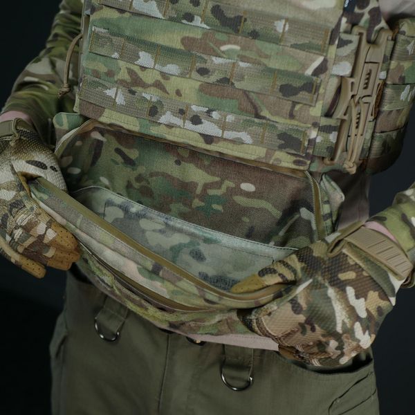 Подсумок под защиту живота Militex Мультикам с Cordura original USA (L) 3043437393 фото